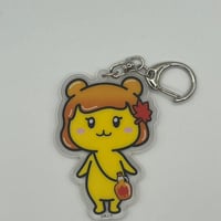 ALFEEポテくまくんアクリルキーホルダー 、ピンバッジセット ☆～道の駅ちちぶ～☆ 12月1日から販売の THE ALFEE×ポテくまくん