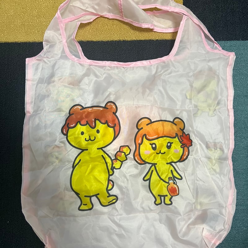 ぷめるちゃんぬいぐるみエコバッグ | ピュアリーフポテくまくん