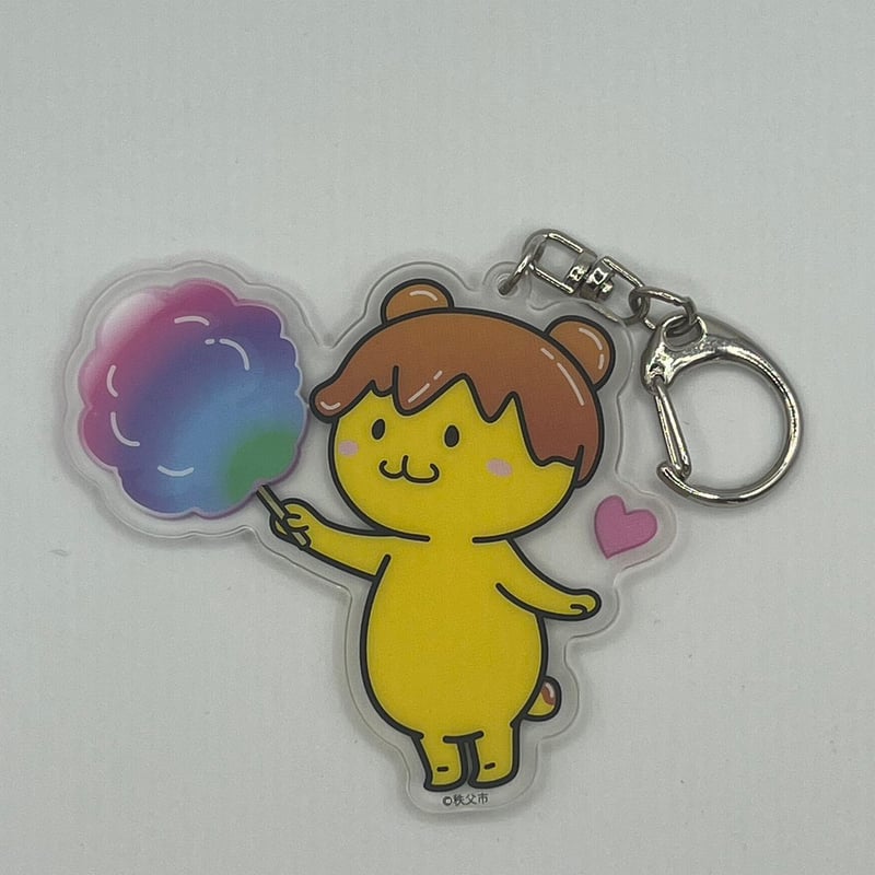 第三弾ポテくまくん・ぷめるちゃんアクリルキーホルダー（ポテくまくん