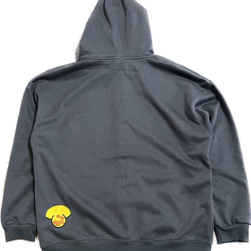 ポテくまくんジップパーカー【ダークグレー】 | ピュアリーフポテくま