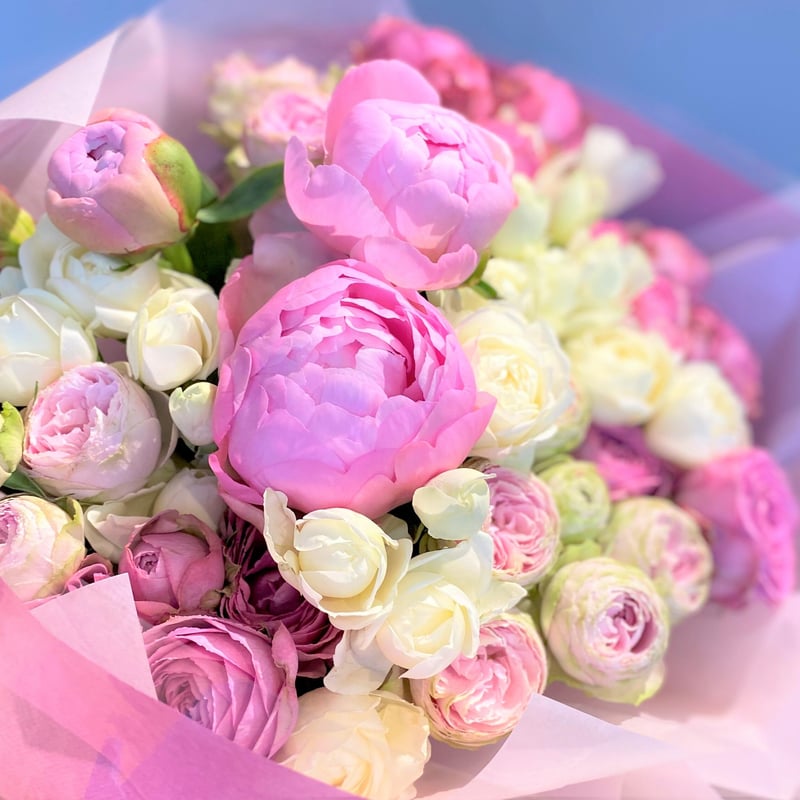 フラワーアレンジメントＦ プリザーブドアレンジメント OW-069（カラー：イエロー/オレンジ