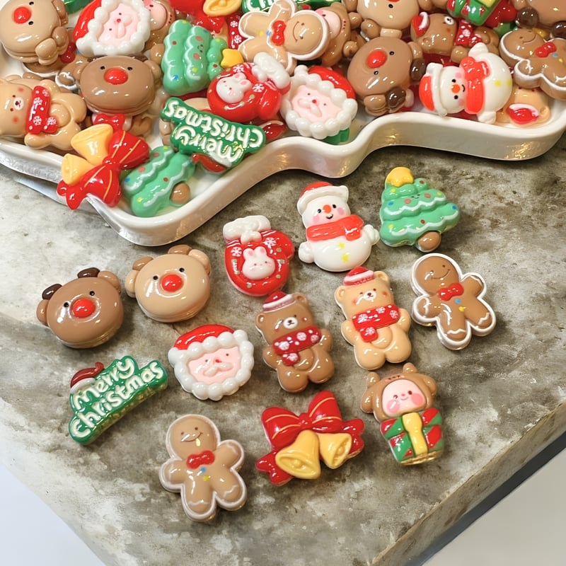 再入荷 ／【1個】デコパーツ☆クリスマス [全13種] | Honey BEAR