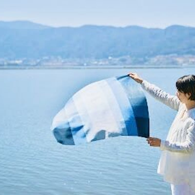SUWASHIKI FUROSHIKI SUWA BLUE/WINTER | SHIKI