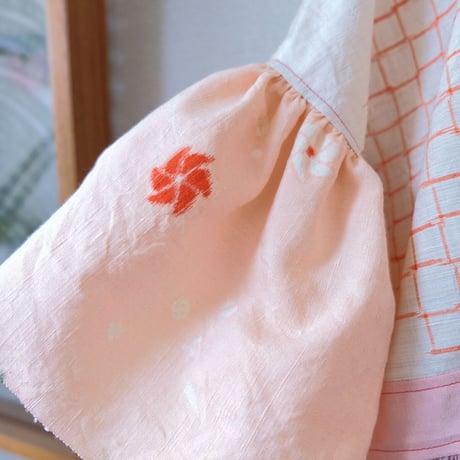 【オーダーアイテム】【紬のブラウス】鳩笛・春篇