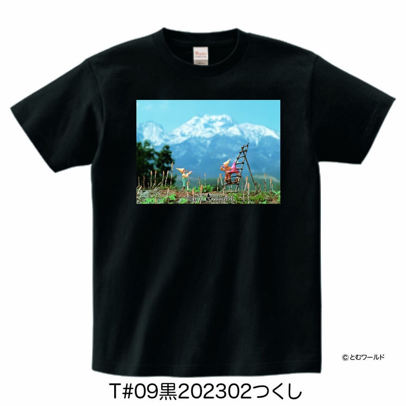 Tシャツ#09黒【3L(XXL)サイズから4L(XXXL)サイズ】【2023】 | 【とむ