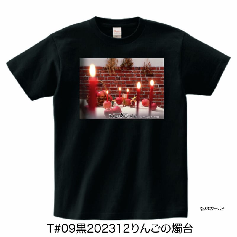 Tシャツ#09黒【3L(XXL)サイズから4L(XXXL)サイズ】【2023】 | 【とむ
