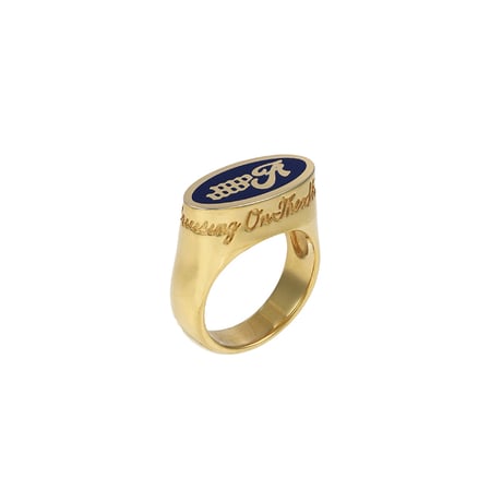 4.W.A. JEWELRY SUPPLY Emblem Ring エメラルド 4.W.A. JEWELRY SUPPLY Emblem Ring エメラルド