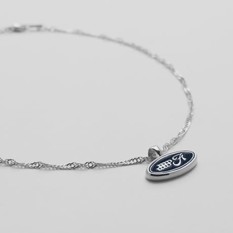 Emblem Necklace Ⅱ (Navy)