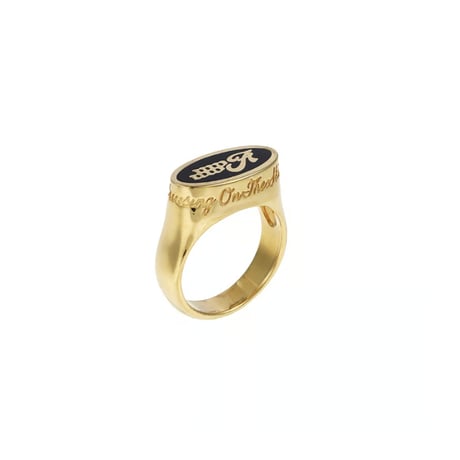 4.W.A. JEWELRY SUPPLY Emblem Ring エメラルド 4.W.A. JEWELRY SUPPLY Emblem Ring エメラルド 4.W.A. JEWELRY