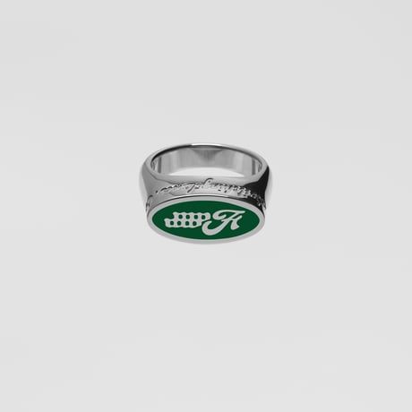 Emblem Ring Ⅱ (Green) / Silver925