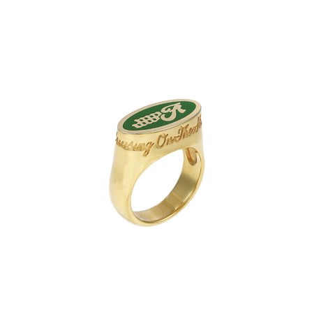 4.W.A. JEWELRY SUPPLY Emblem Ring エメラルド 2025年最新】4.w.a jewelry supplyの人気アイテム - メルカリ