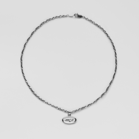 Emblem Necklace / (White)
