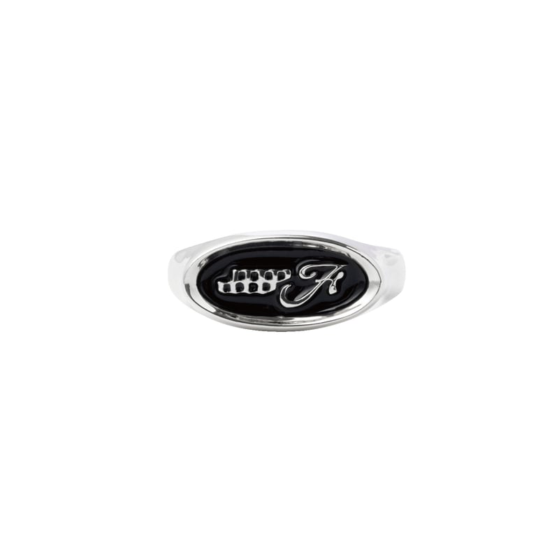 Emblem Ring (Black) | 4.W.A.JEWELRY SUPPLY.