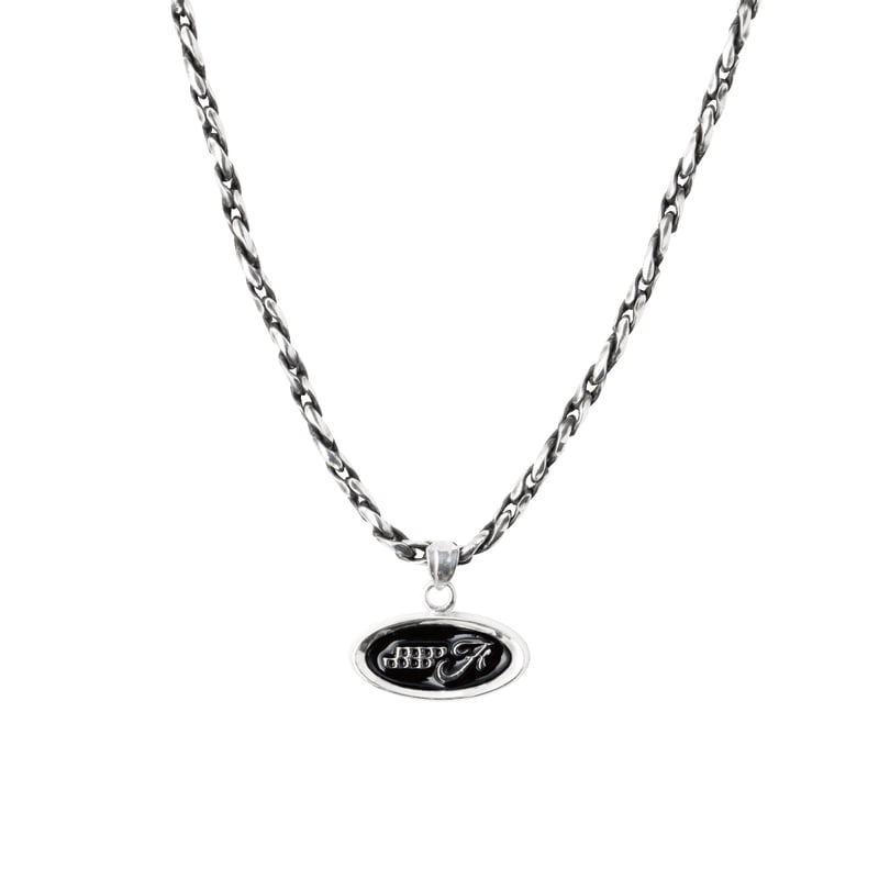 アクセサリー 4.W.A. JEWELRY SUPPLY. EMBLEM NECKLACE Emblem Necklace / (Black) | 4.W.A.JEWELRY SUPPLY.