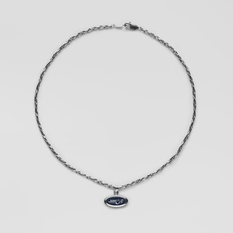 Emblem Necklace / (Navy)