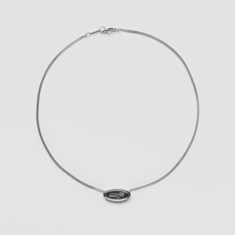 Emblem Necklace Narrow / Silver925