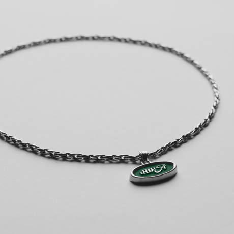 Emblem Necklace / (Green)