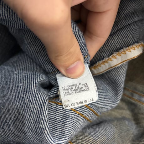 80s Levis 71506-0216 denim jacket