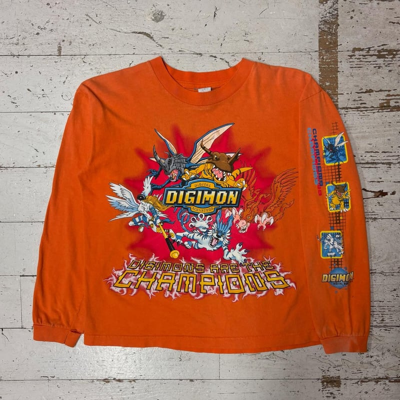 超絶レア デジタルモンスターズ デジモン 2000年製ヴィンテージ Tシャツ 超絶レア デジタルモンスターズ デジモン 2000年製ヴィンテージ
