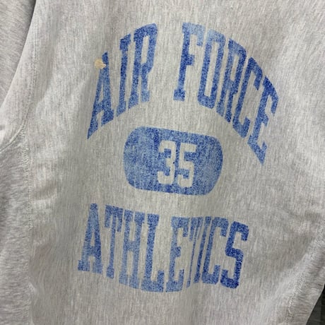 80s champion reverse weave "AIR FORCE ATHLETIC"