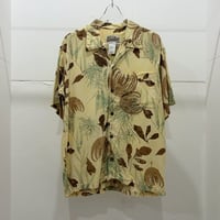 00s Patagonia "pataloha" shirt navy tencel/cotton