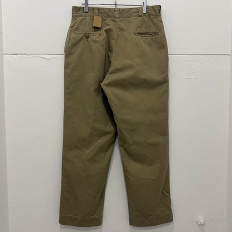 60s~ US ARMY chino pants GRIPPER ZHIPPER