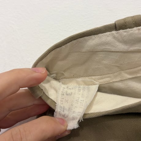 60s~ US ARMY chino pants GRIPPER ZHIPPER
