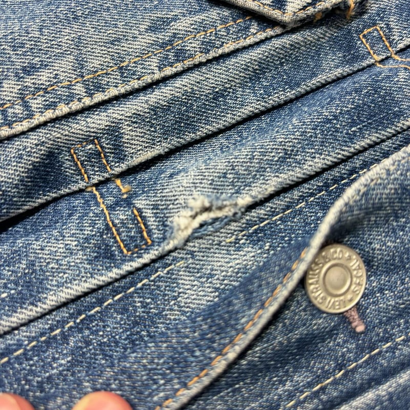 50s LEVI'S 507XX オリジナル 34 紙パッチ残り ジージャン 50s Levis 507XX 2nd 紙パッチ | Summer Step