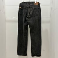 90s ~ Levis 501 black denim pants 先染め