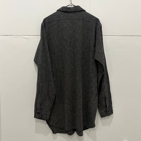 50s FIVE BROTHER black chambray shirt