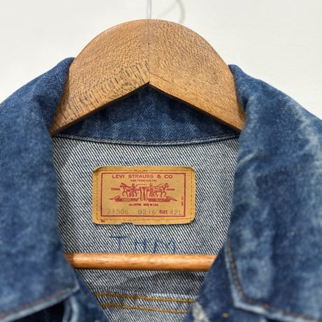 80s Levis 71506-0216 denim jacket
