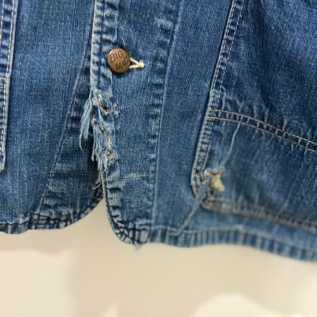 60-70s BIGMAC denim chore jacket
