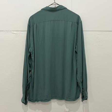50-60s CASALOMA rayon shirt