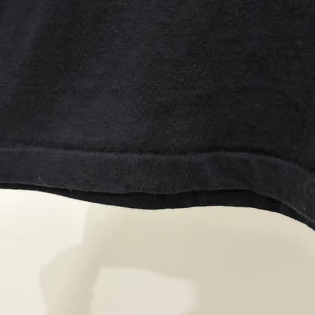 90s GAP black plain t-shirt L表記