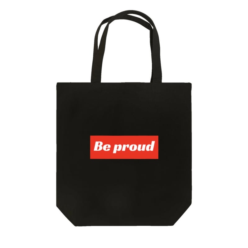 赤いCCロゴトートバッグ Be proud赤ロゴトートバッグ | Be proud