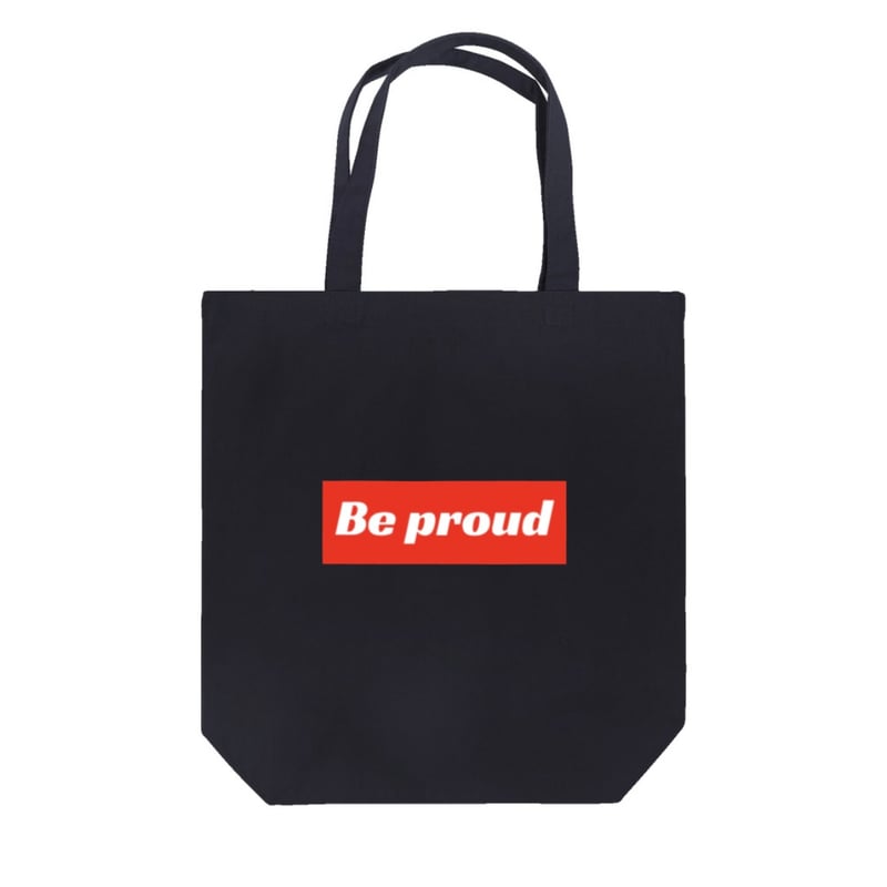 赤いCCロゴトートバッグ Be proud赤ロゴトートバッグ | Be proud