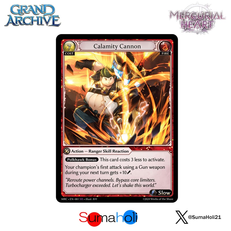 Calamity Cannon CSR grand archive