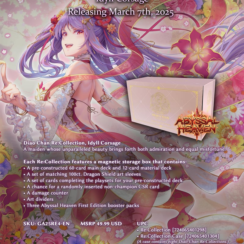 GRAND ARCHIVE TCG 『Diao Chan Re:Collection Box
