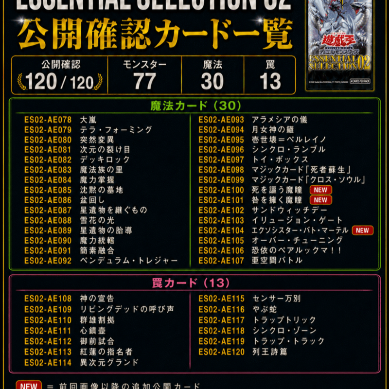 遊戯王 ESSENTIAL SELECTION 02 アジア英語版 | 海外版トレーディングカ