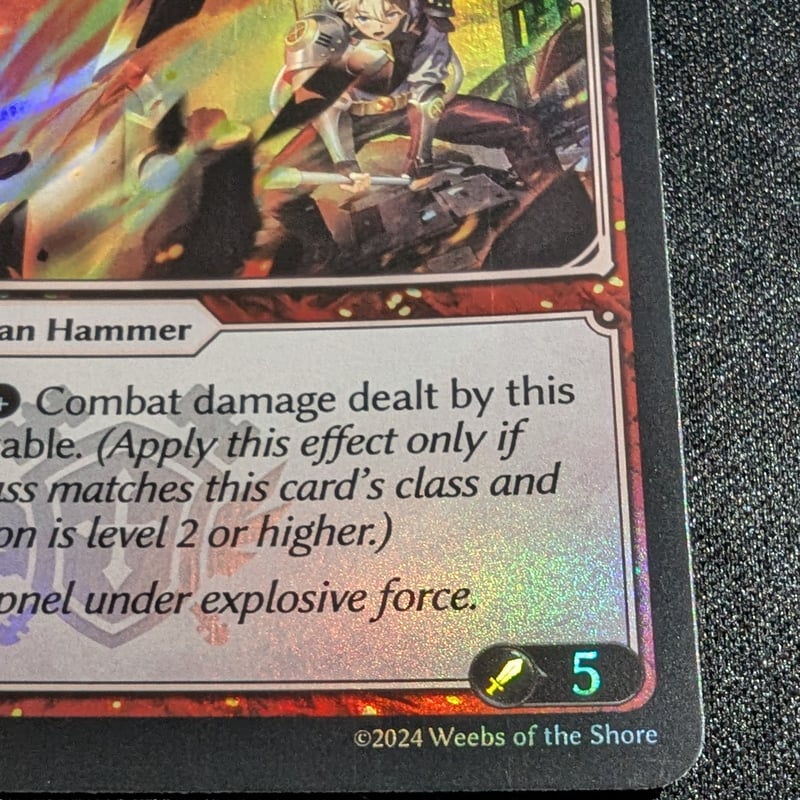 状態A】Grand ArchiveTCG 『Overwhelming Swing Foil』