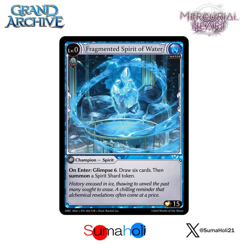 Grand ArchiveTCG『Fragmented Spirit of Water』Mer