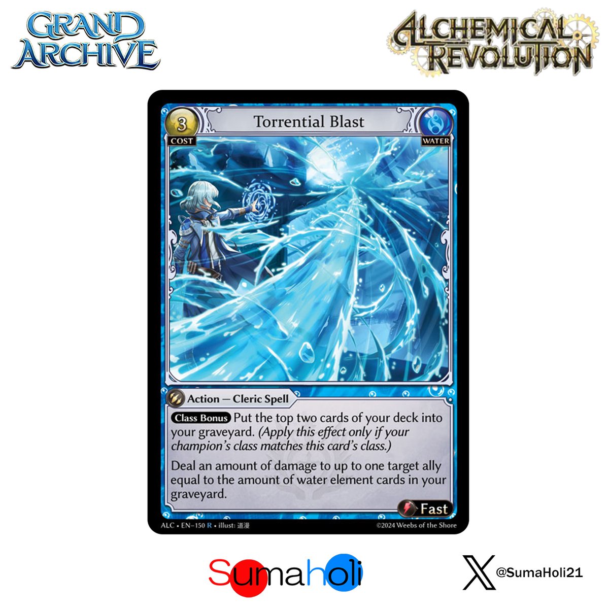 状態A】Grand ArchiveTCG 『Torrential Blast Foil』 A