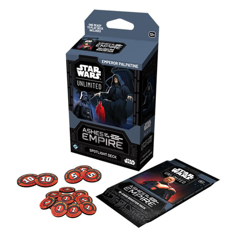 STAR WARS UNLIMITED 『Ashes of the Empire』 Spotlight Deck Luke Skywalker/Emperor Palpatine