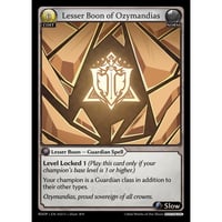 【Pantheon専用】【状態A】Grand ArchiveTCG『Lesser Boon of Ozymandias』Radiant Origins RDOPEN033 <U>