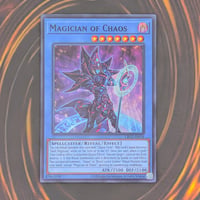 【状態A】 遊戯王 CREATION PACK 12 マジシャン・オブ・カオス(Magician of Chaos) CR12-AE016 スーパーレア