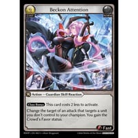 【Pantheon専用】【状態A】Grand ArchiveTCG『Beckon Attention』Radiant Origins RDOPEN002 <U>