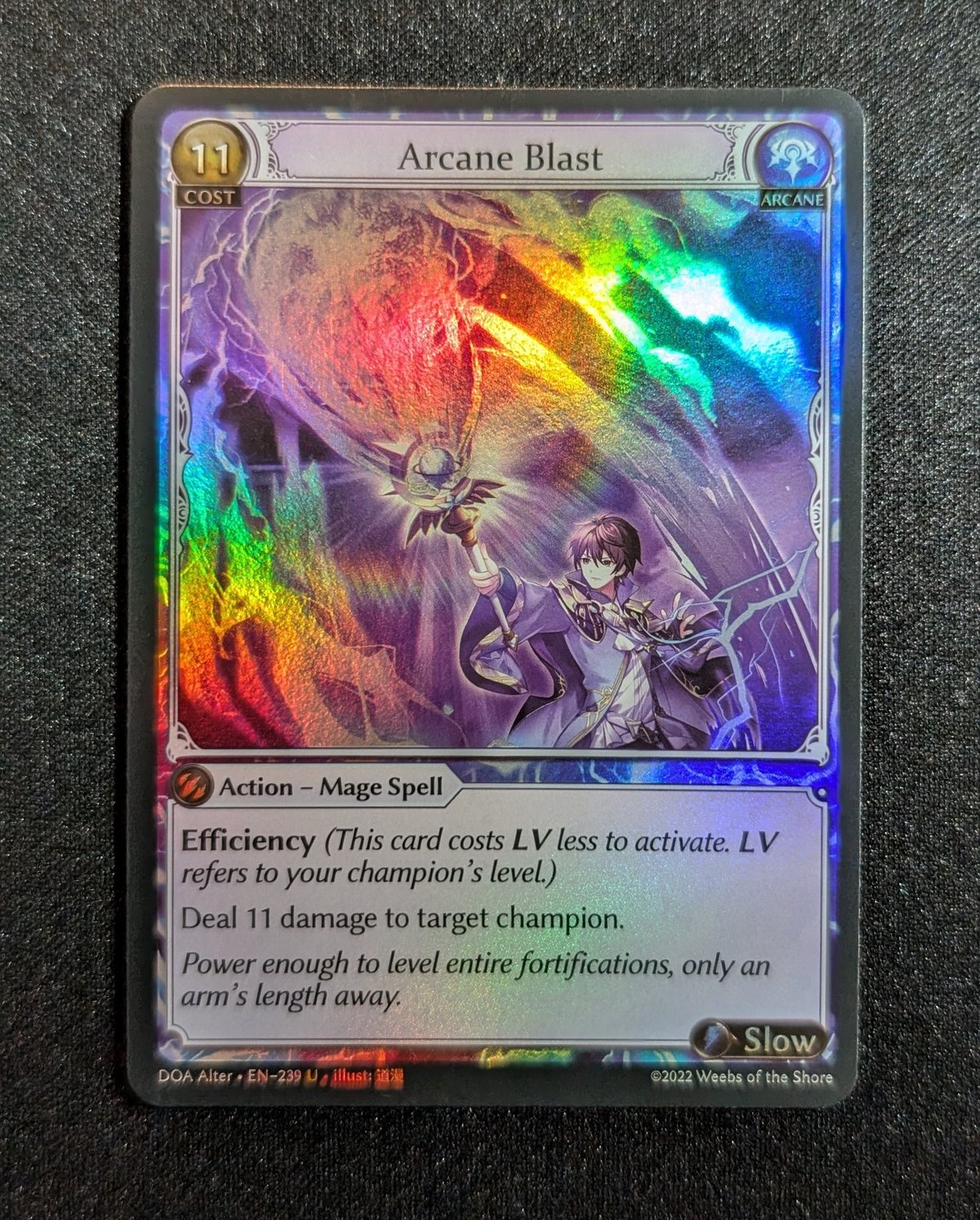 状態B】Grand ArchiveTCG『Arcane Blast Foil』Dawn of