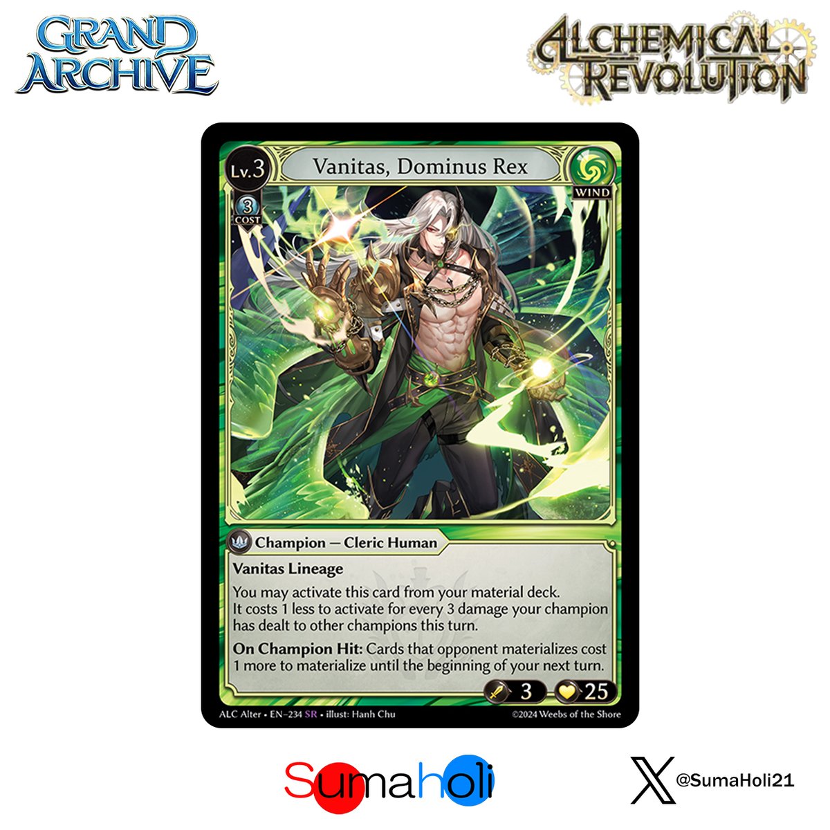 Grand ArchiveTCG『Vanitas, Dominus Rex』Alchemica