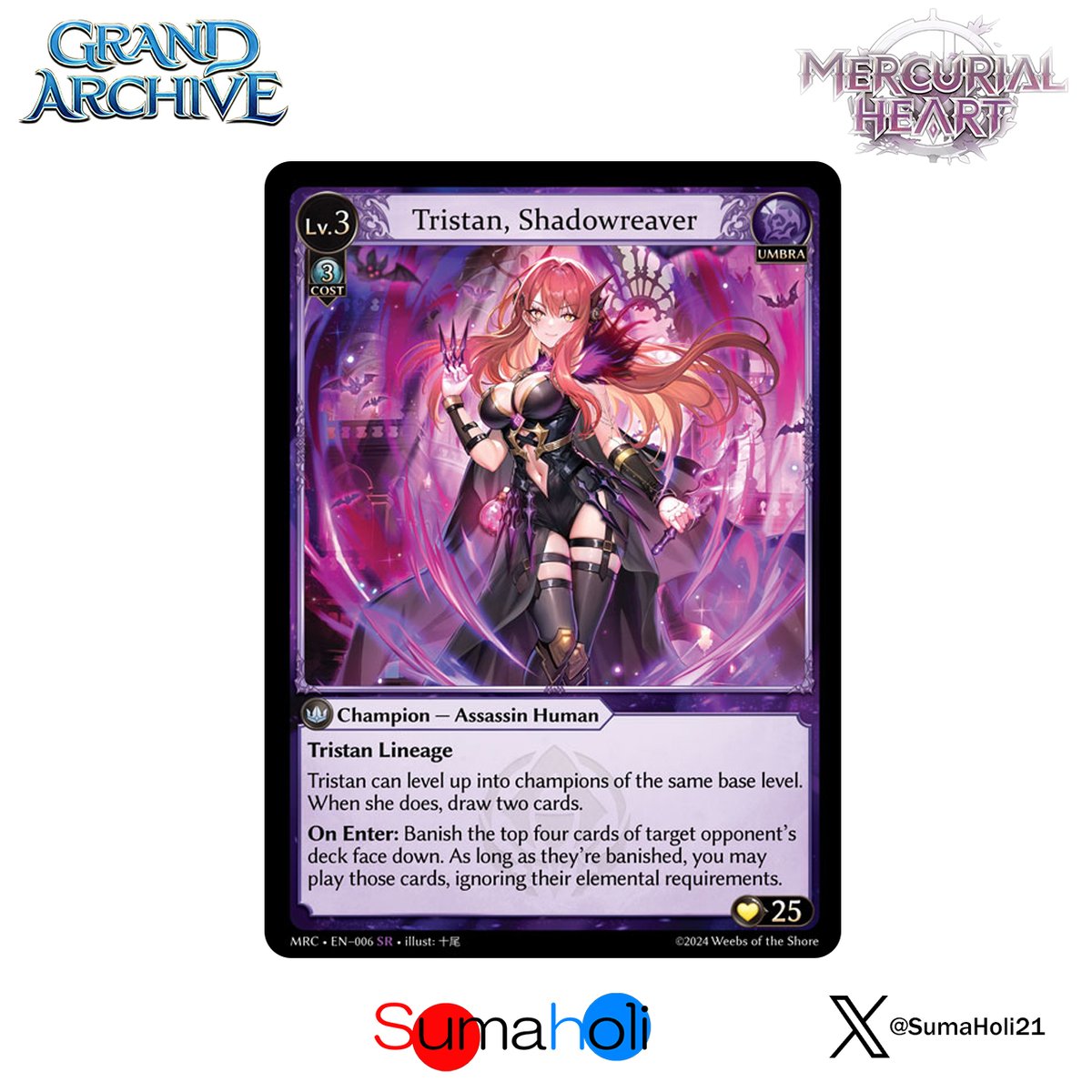 Grand ArchiveTCG『Tristan, Shadowreaver』Mercuria