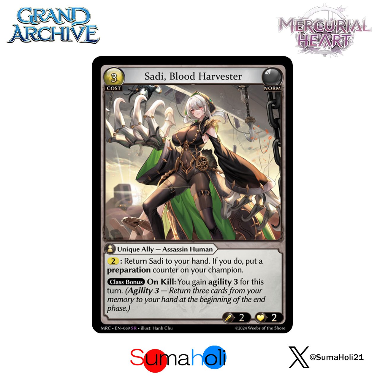 Sadi, Blood Harvester 4枚 grand archive original